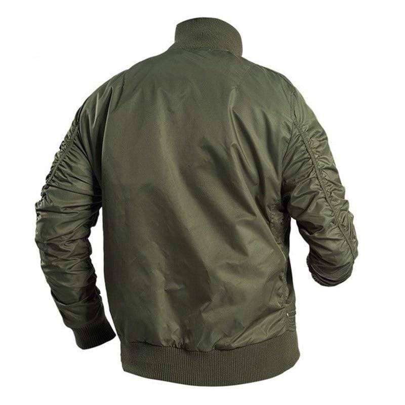 Outdoor Bomber Jacket for Men - Windproof and Waterproof