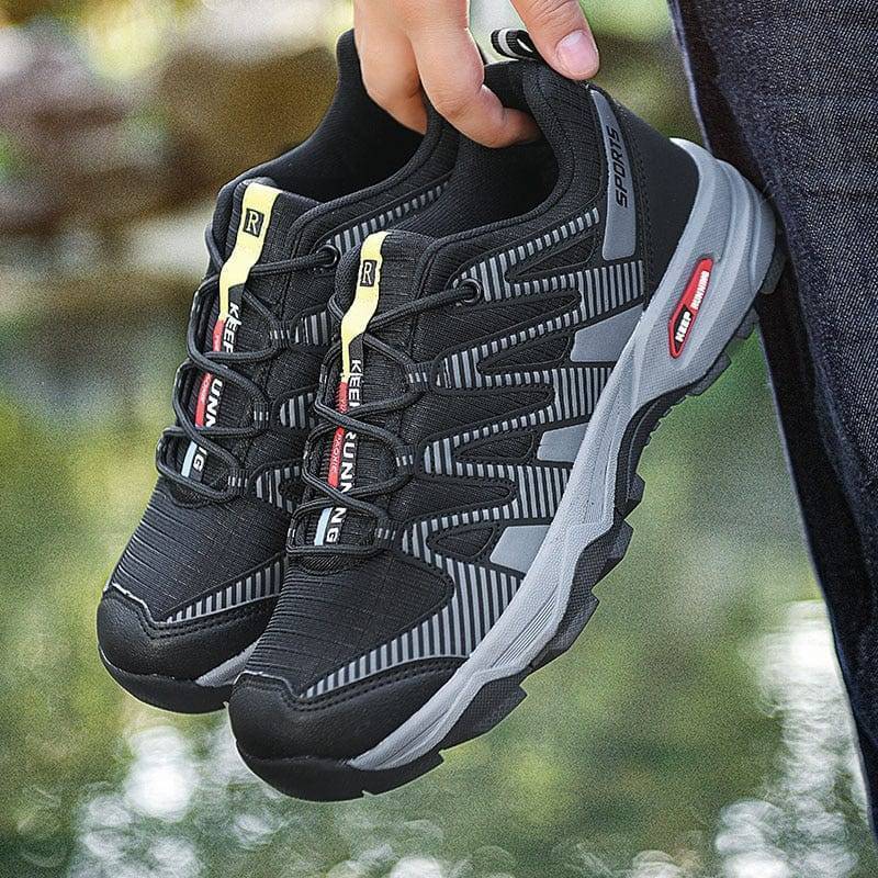 Outdoor Exploration and Trekking Shoes for Men - Breathable Design
