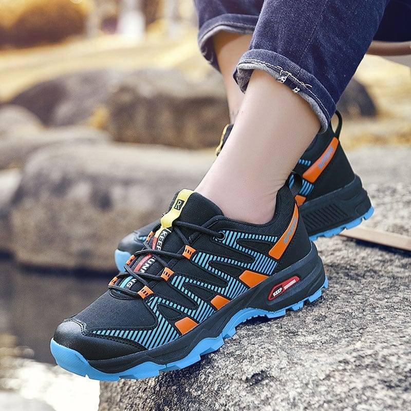 Outdoor Exploration and Trekking Shoes for Men - Breathable Design