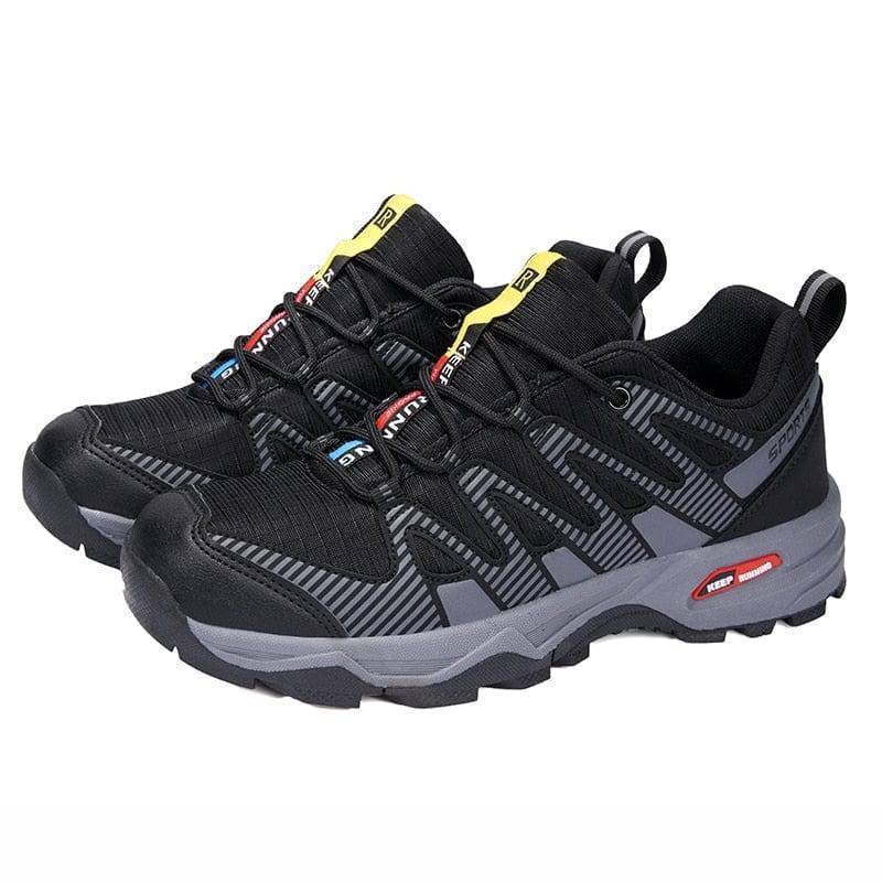 Outdoor Exploration and Trekking Shoes for Men - Breathable Design