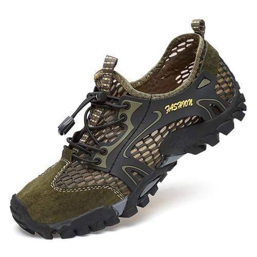 Outdoor Trekking Footwear for Men - Breathable Hiking and Climbing Shoes