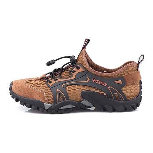 Outdoor Trekking Footwear for Men - Breathable Hiking and Climbing Shoes