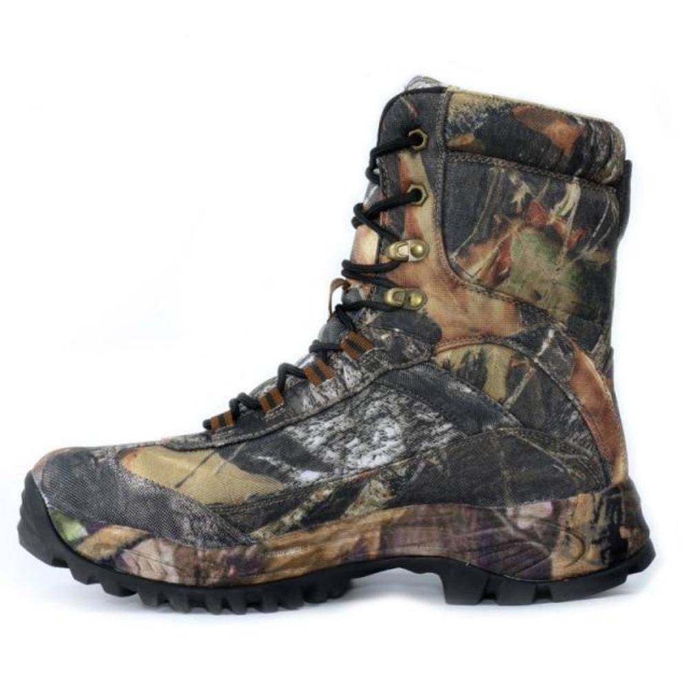 Water-Resistant Hiking Boots for Men in Camouflage Design