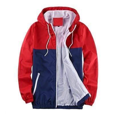 Outdoor Jacket for Men - Camouflage Windbreaker