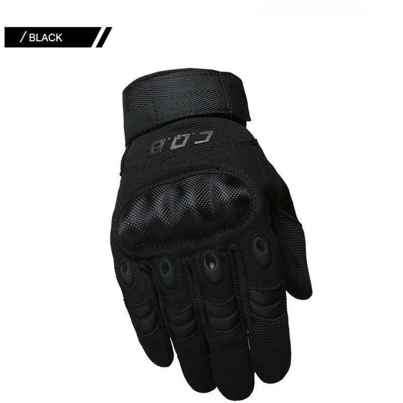 Tactical Gloves for Men - Full Finger Design with Knuckle Guard