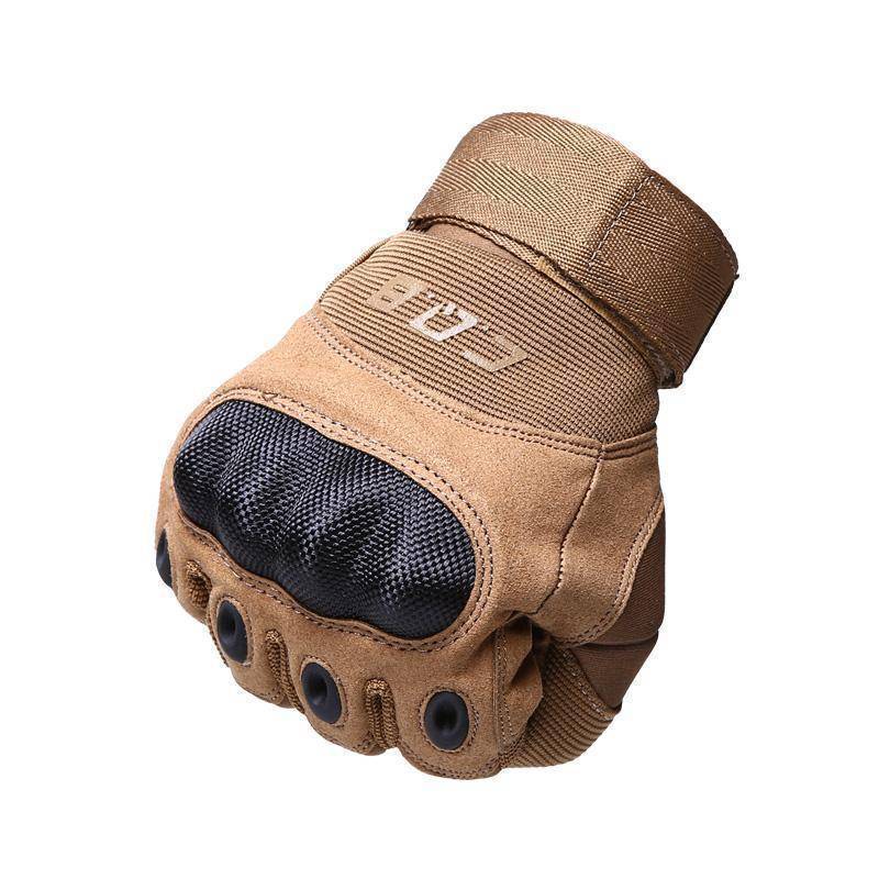 Tactical Gloves for Men - Full Finger Design with Knuckle Guard