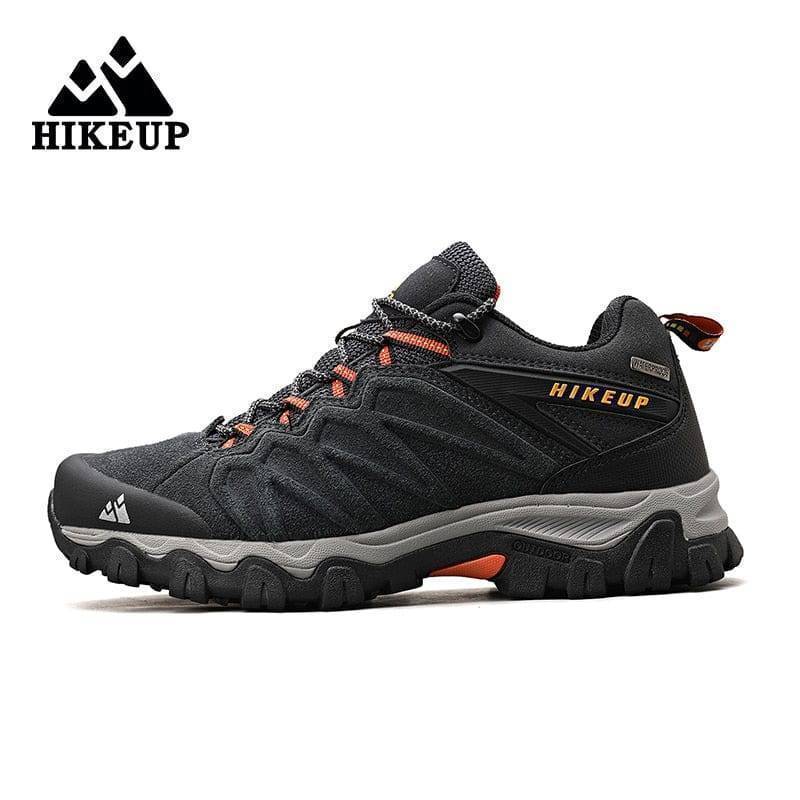 Sturdy Leather Hiking Footwear for Men's Outdoor Activities