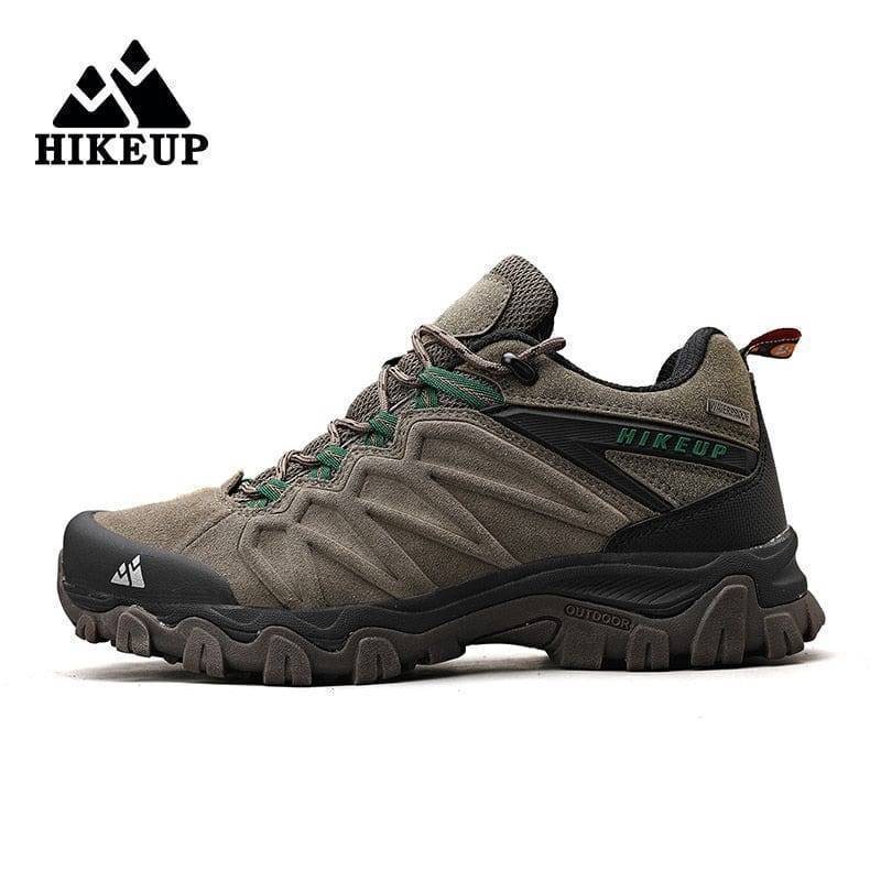 Sturdy Leather Hiking Footwear for Men's Outdoor Activities