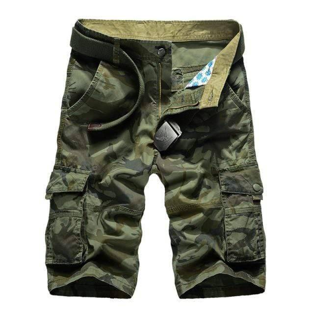 Outdoor Cargo Shorts for Men – Sturdy Cotton Fabric