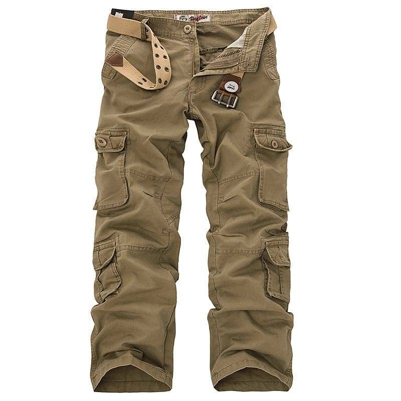 Outdoor Cargo Pants for Men with Multiple Pockets – Durable Design