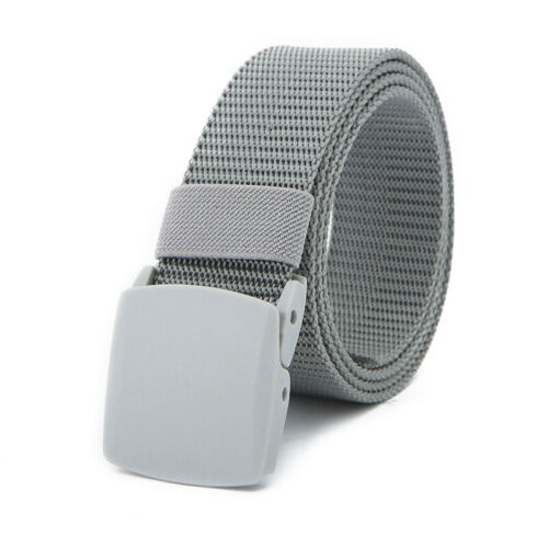 Durable Canvas Belt for Men with Quick-Release Closure