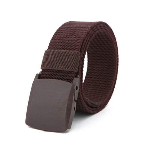 Durable Canvas Belt for Men with Quick-Release Closure