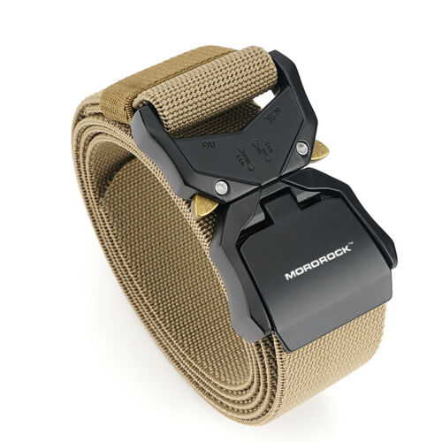 Tactical Military Belt for Men – Heavy Duty with Quick Release Buckle