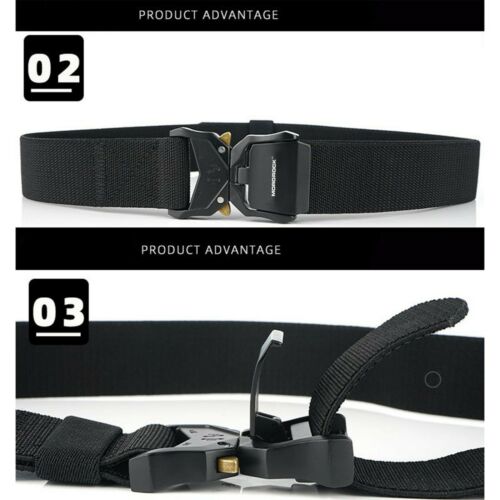 Tactical Military Belt for Men – Heavy Duty with Quick Release Buckle