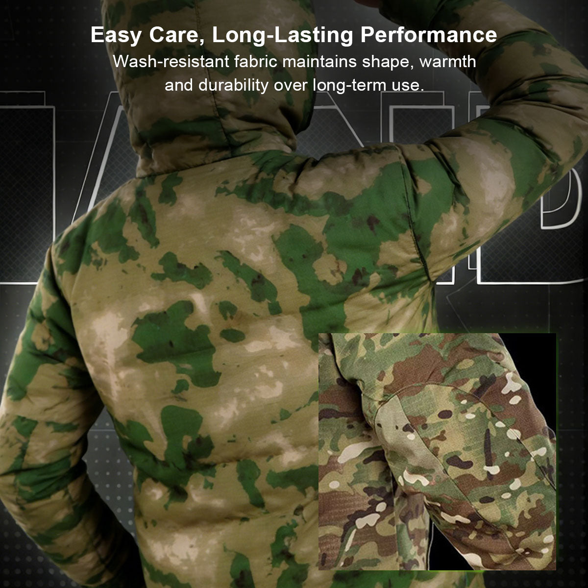 Camo Insulated Hoodie Set for Men – Hunting and Work Wear