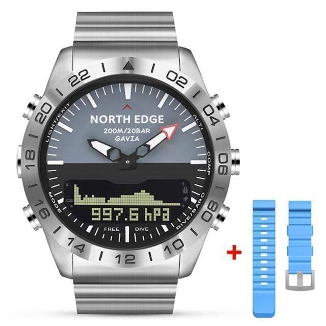 Digital Dive Watch for Men with Multiple Functions