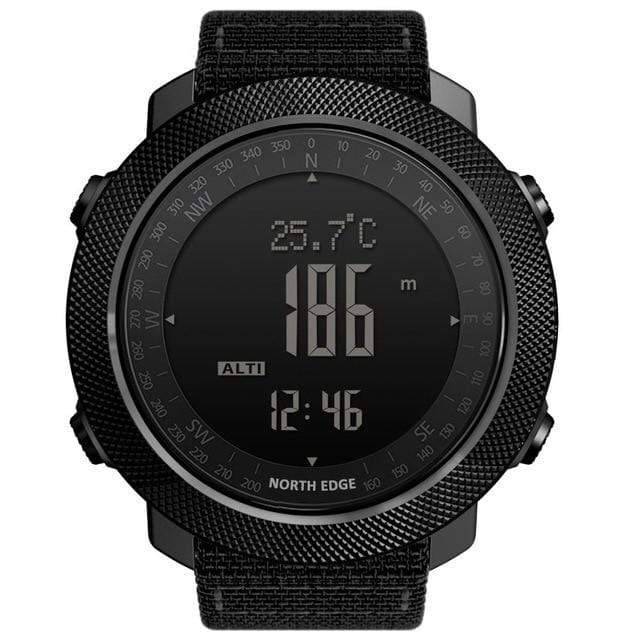 Digital Compass Watch for Men with Altimeter for Outdoor Use