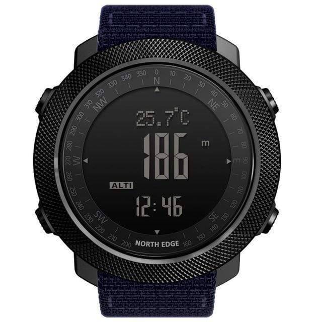 Digital Compass Watch for Men with Altimeter for Outdoor Use