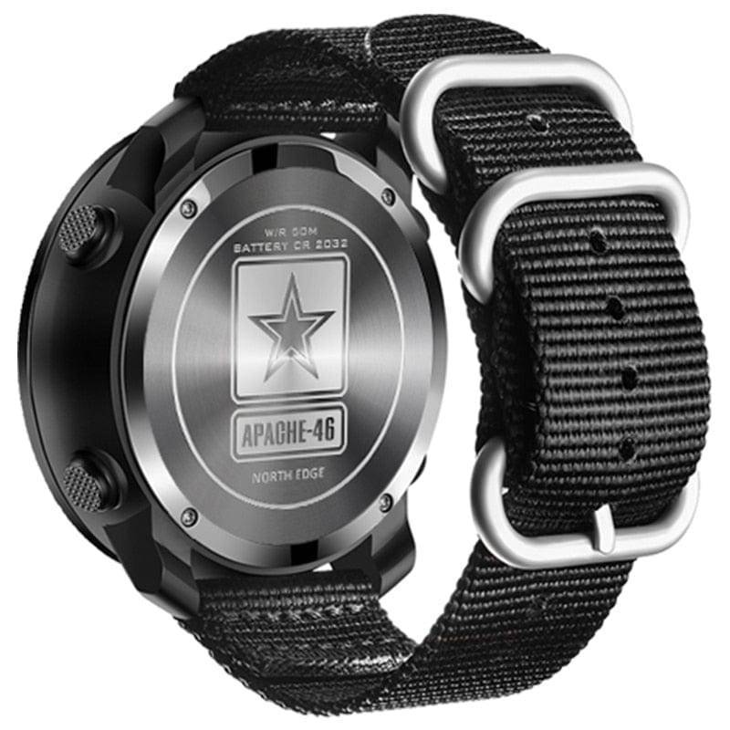 Digital Watch for Men - Features Altimeter, Barometer, Compass
