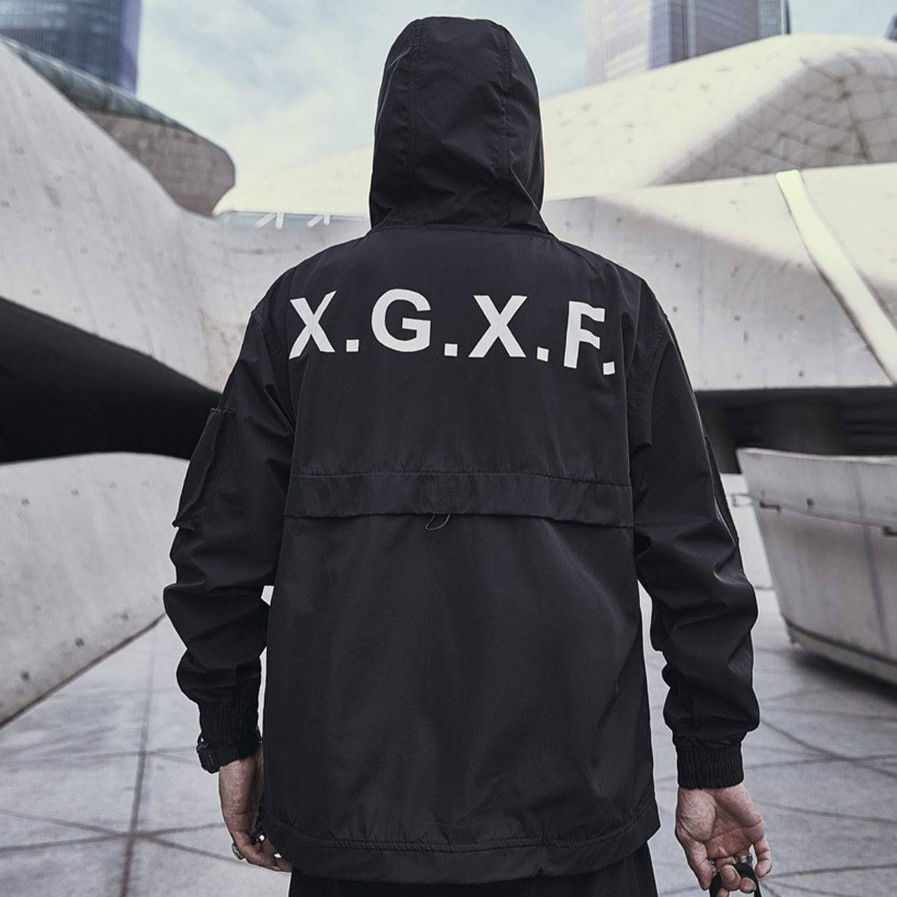 Outdoor Tactical Jacket for Men with Hood and Cargo Pockets
