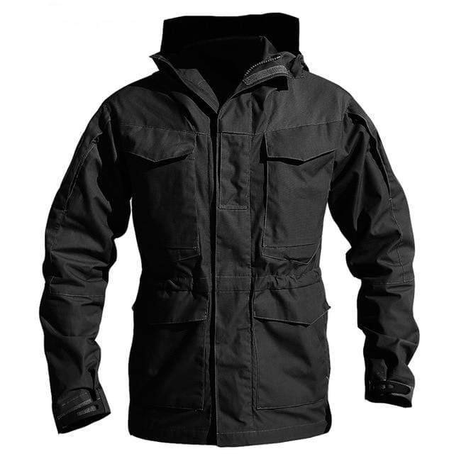 Men's Hooded Jacket for Outdoor Tactical Use