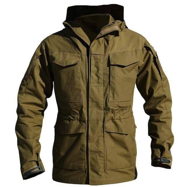 Men's Hooded Jacket for Outdoor Tactical Use