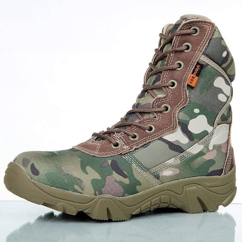 Waterproof Tactical Hiking Boots for Men - Outdoor Footwear