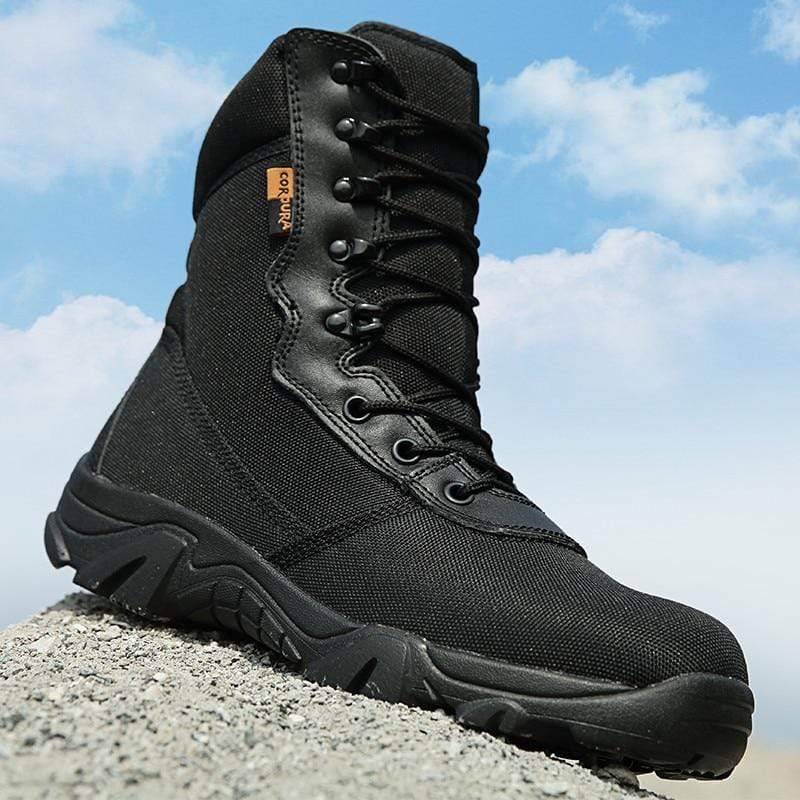 Waterproof Tactical Hiking Boots for Men - Outdoor Footwear