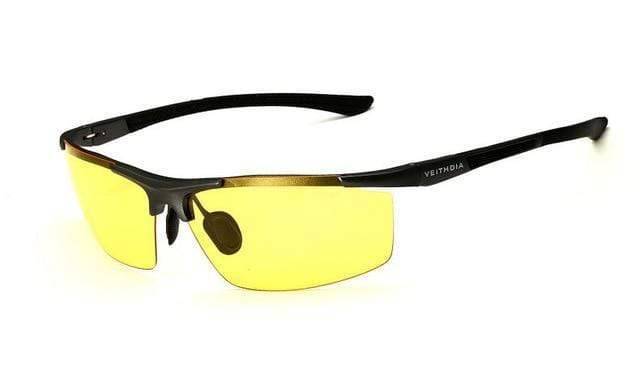 Polarized UV400 Sunglasses for Men - Aluminum and Magnesium Frame