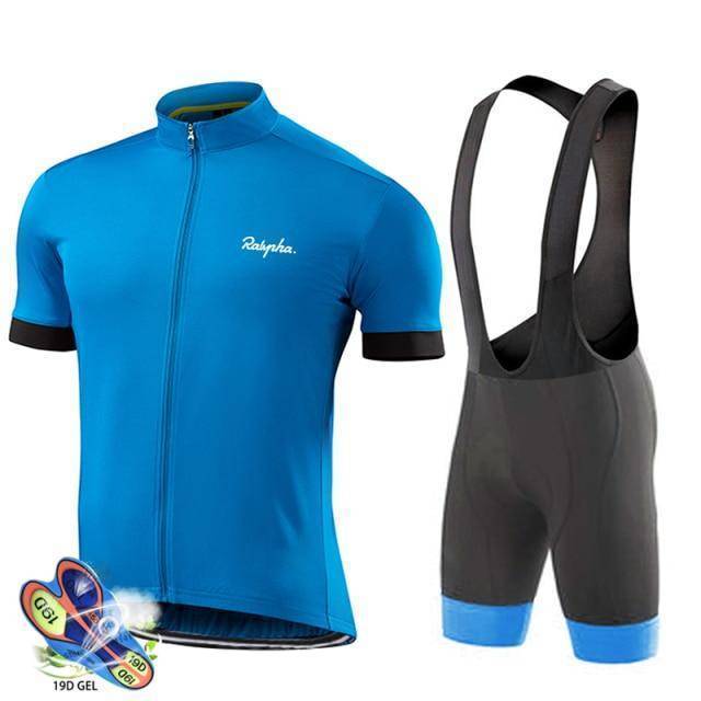Short Sleeve Cycling Suit Set for Men - Road Bike Gear
