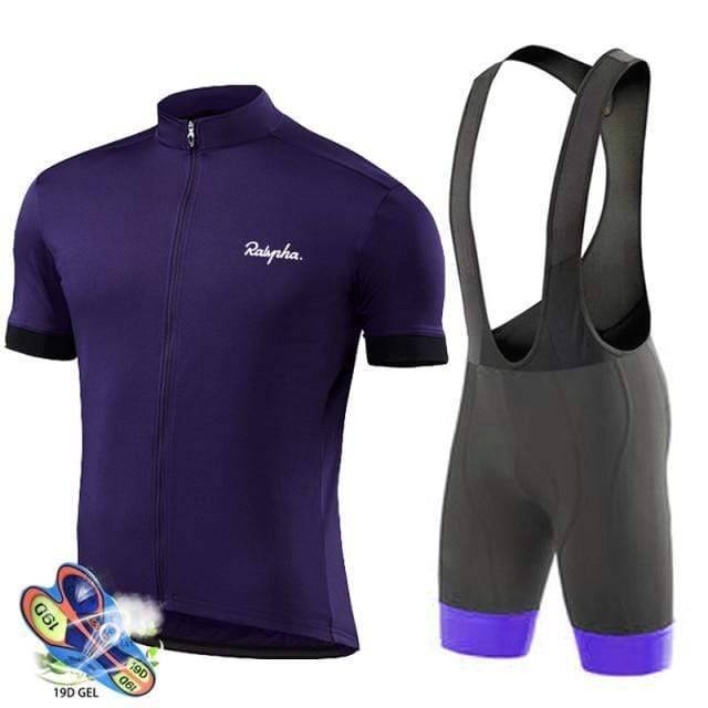 Short Sleeve Cycling Suit Set for Men - Road Bike Gear