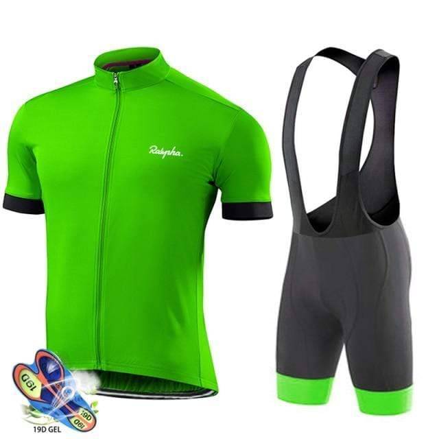 Short Sleeve Cycling Suit Set for Men - Road Bike Gear