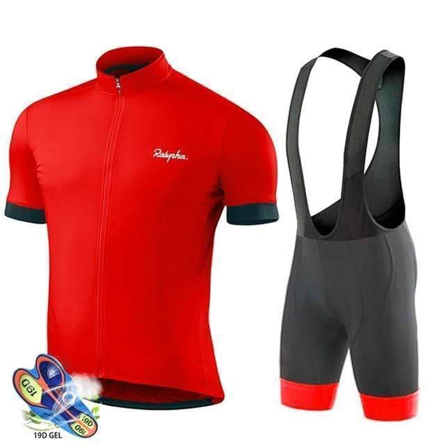 Short Sleeve Cycling Suit Set for Men - Road Bike Gear