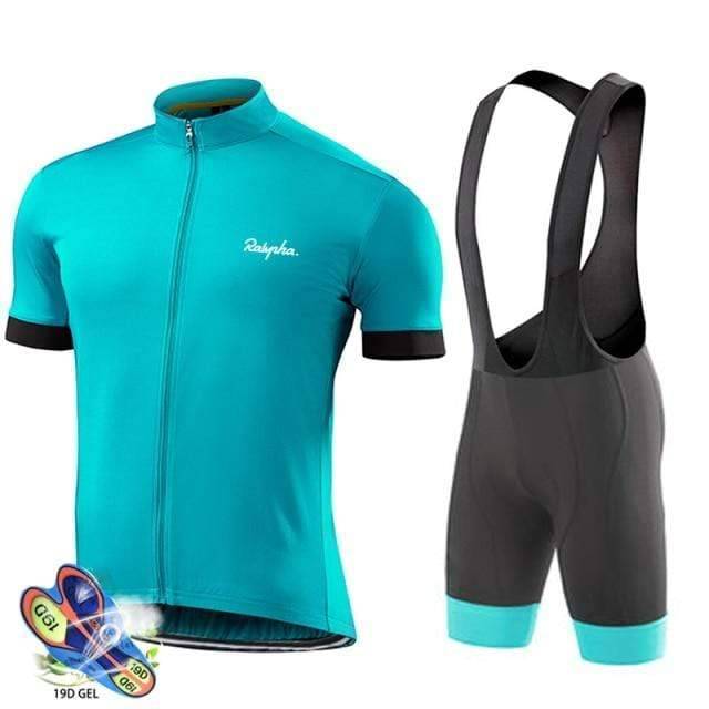 Short Sleeve Cycling Suit Set for Men - Road Bike Gear
