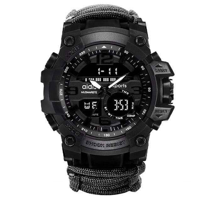 Digital Sports and Survival Watch for Men - Outdoor Use