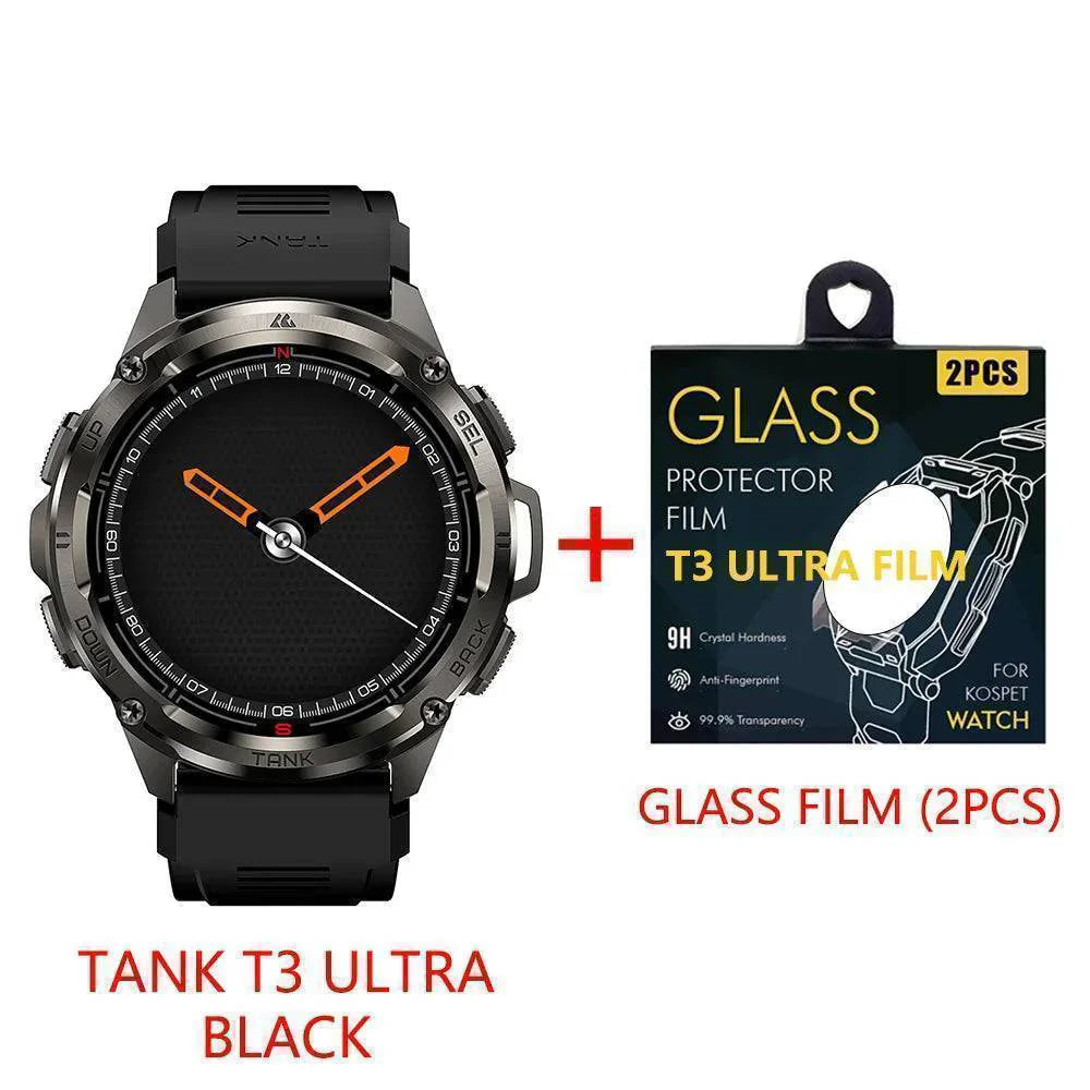 Rugged Fitness Tracker with GPS and AMOLED Display for Men