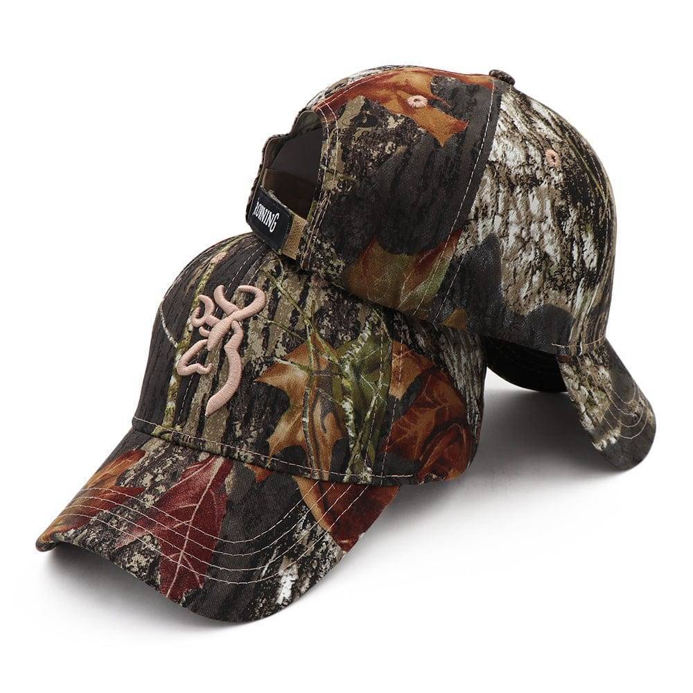 Men's Outdoor Fishing Hat with Tactical Camouflage Design
