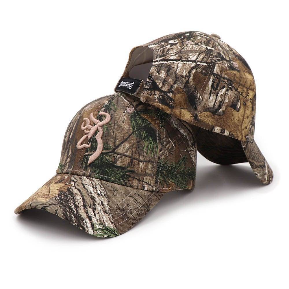 Men's Outdoor Fishing Hat with Tactical Camouflage Design
