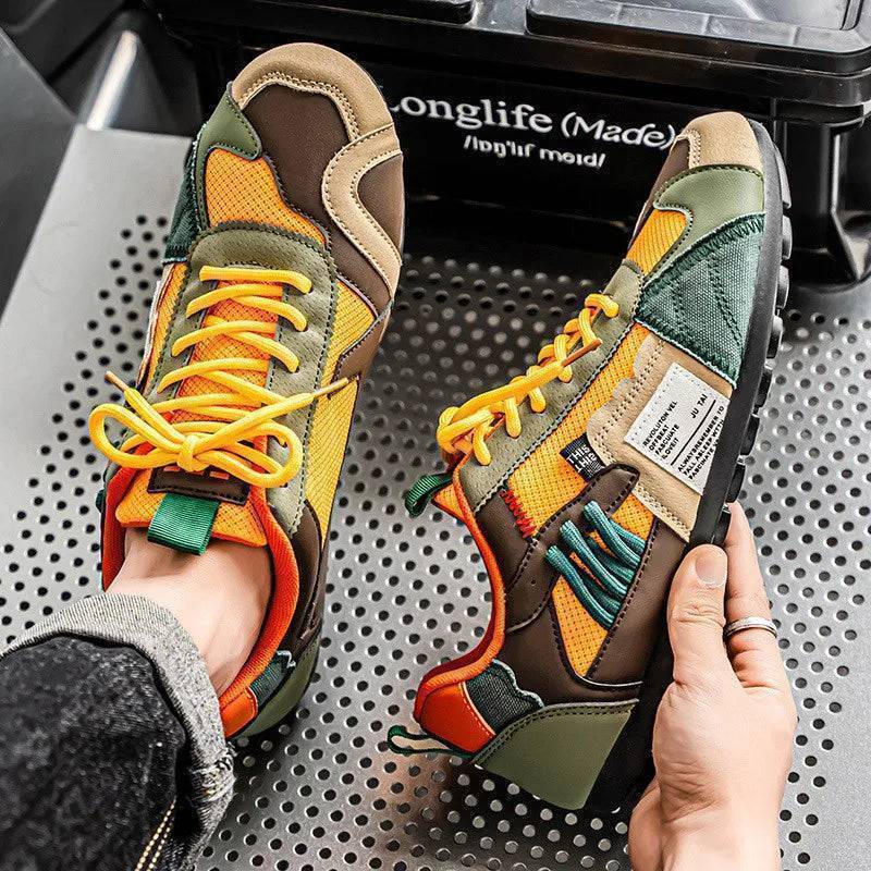 Casual Fashion Sneakers for Men - Breathable Urban Street Shoes