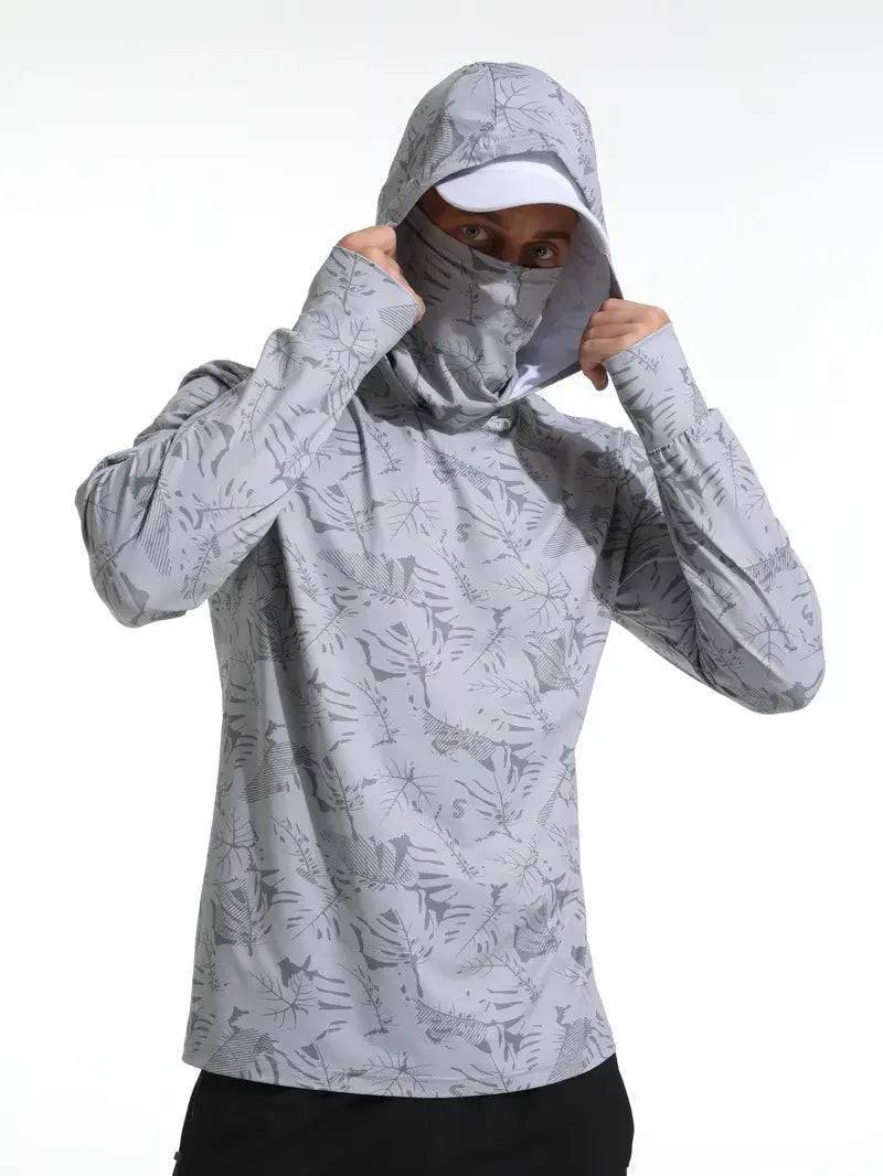Quick Dry Performance Shirt for Men - UV Protection Hoodie