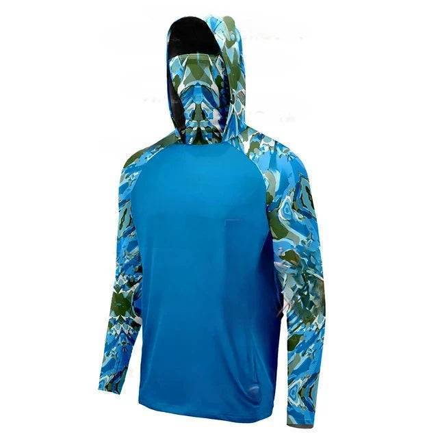 Quick Dry Performance Shirt for Men - UV Protection Hoodie