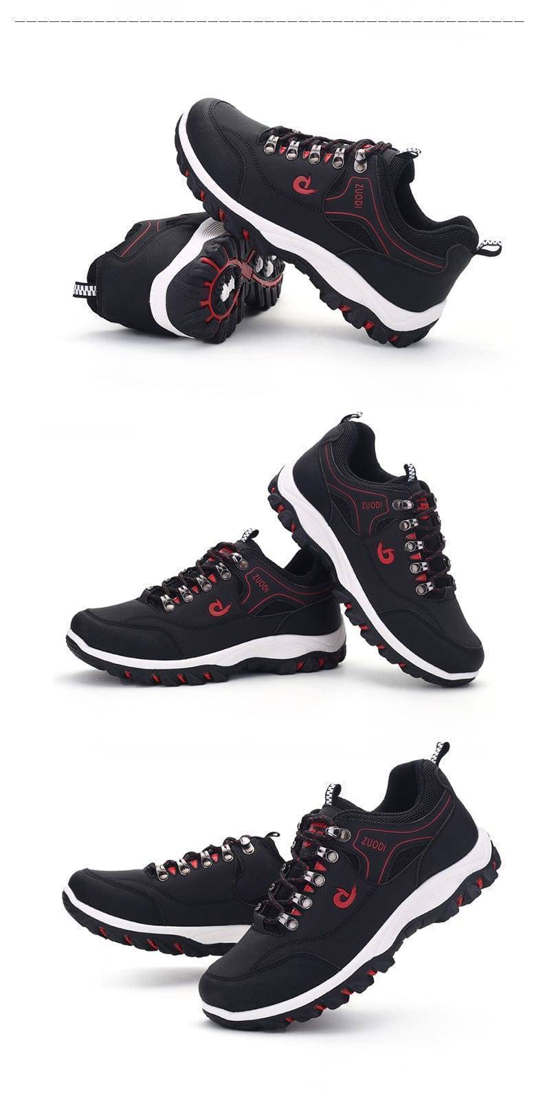 Outdoor Leather Hiking Footwear for Men – Waterproof Design