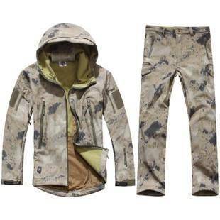 Water-Resistant Tactical Hunting Jacket and Pants for Men