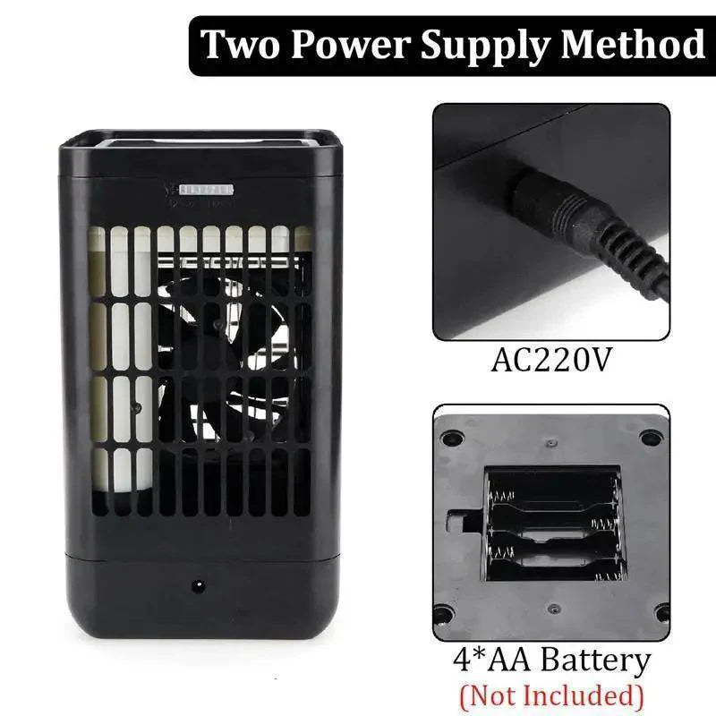 Compact USB Air Cooler Fan – Ideal for Camping and Home Use