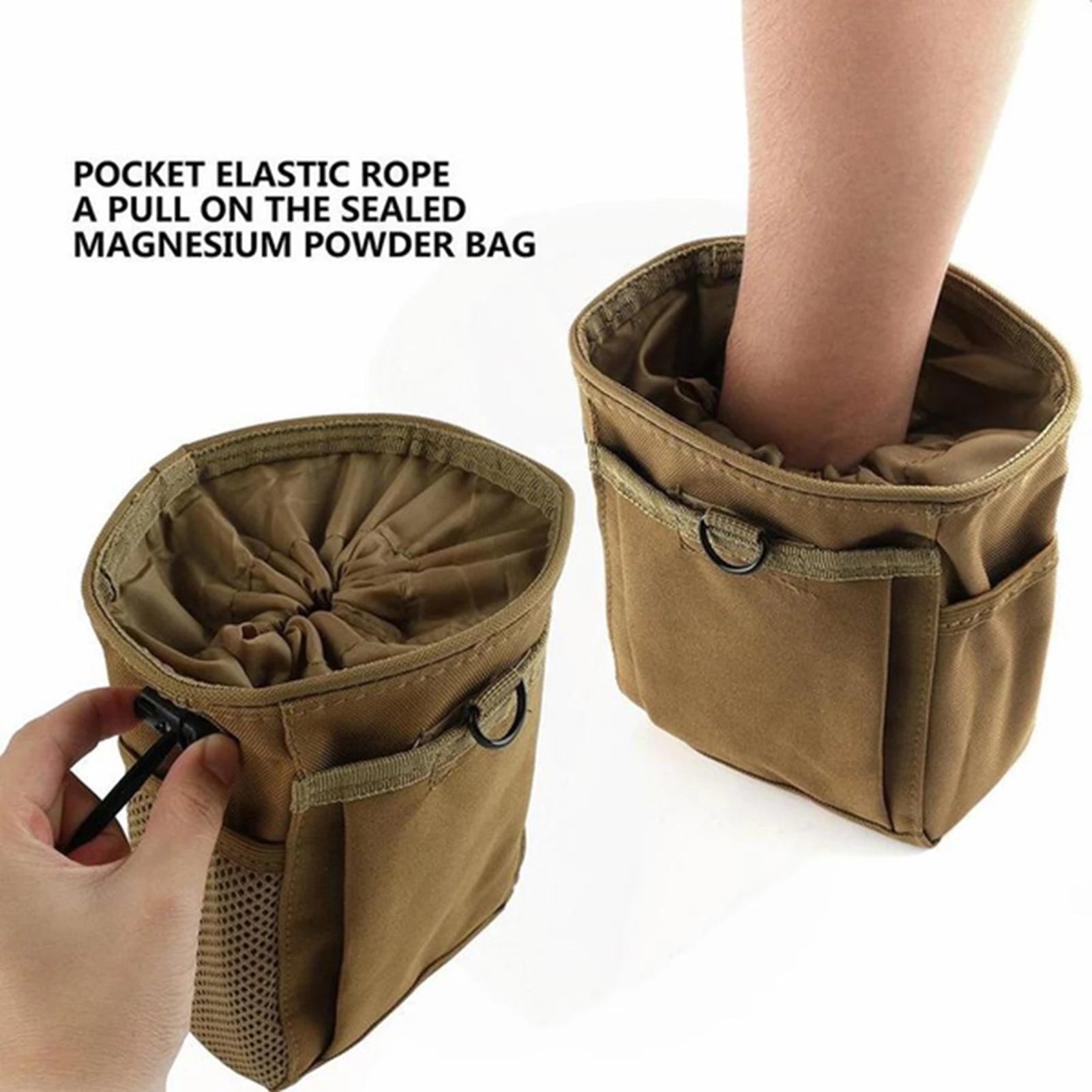 Tactical Dump Pouch for Gear Storage and Outdoor Use - MOLLE Compatible