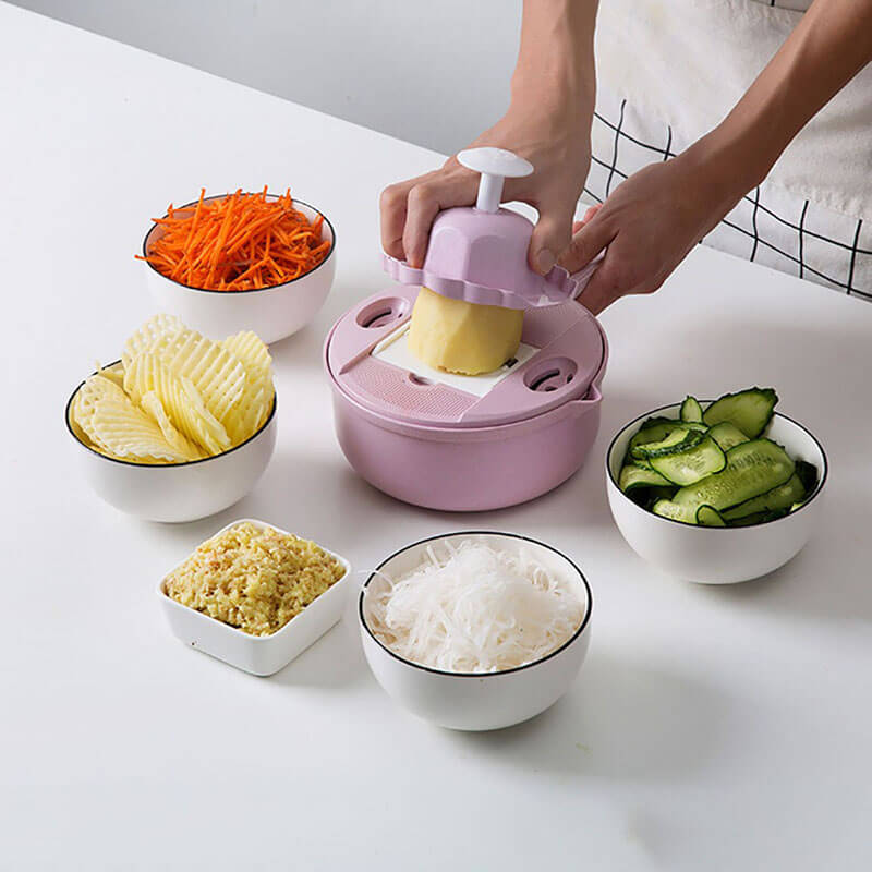 12-in-1 Vegetable Slicer – Transform Your Kitchen into a Clean Cooking Haven