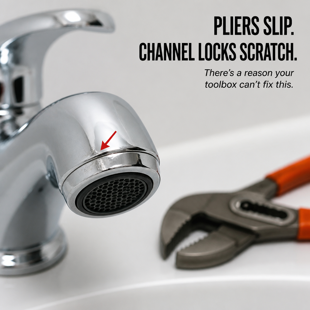 ProGrip™ Universal Wrench — Free a Stuck Aerator in Under 30 Seconds Without Scratches