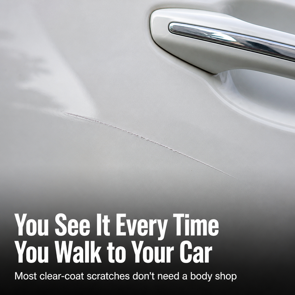 EELHOE™ — Erase Curb Rash and Swirl Marks in Under 60 Seconds