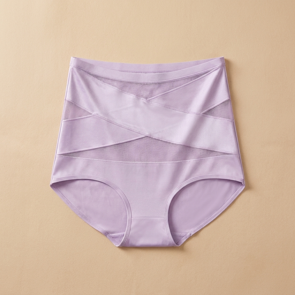 VeloriCurve™ – High-Waist Cross-Panel Tummy Control Shaping Briefs