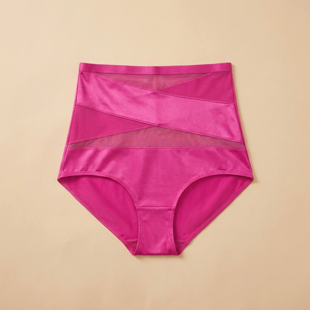VeloriCurve™ – High-Waist Cross-Panel Tummy Control Shaping Briefs